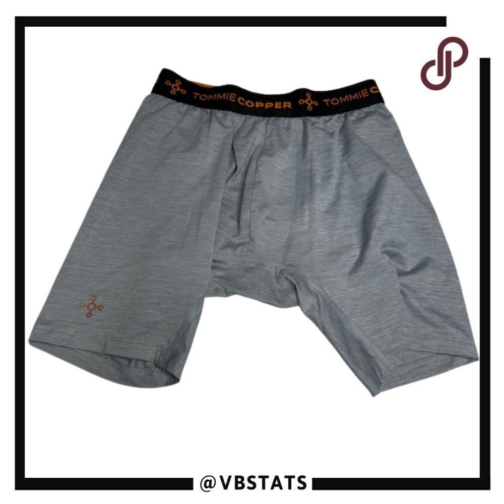 Tommy Copper Men's Medium Gray Boxer Briefs‎